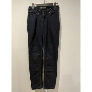 Levis Bold Curve Skinny Jeans Women 26" Dark Wash Low Rise Stretch Cotton Travel